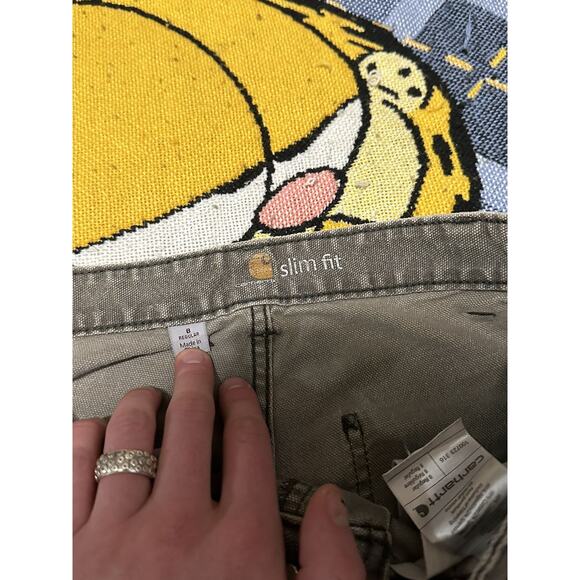 Vintage Y2K Prefectly Faded Carhartt Double Knee Pants - Picture 3 of 7